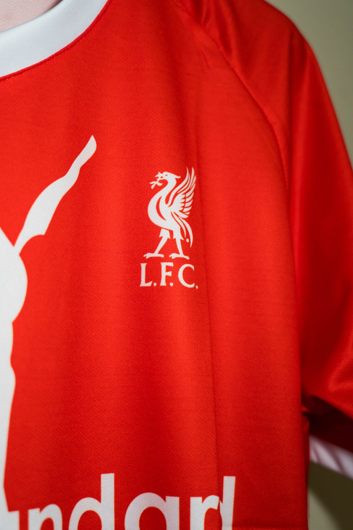 Manchester United vs Liverpool 23/24 half and half jersey