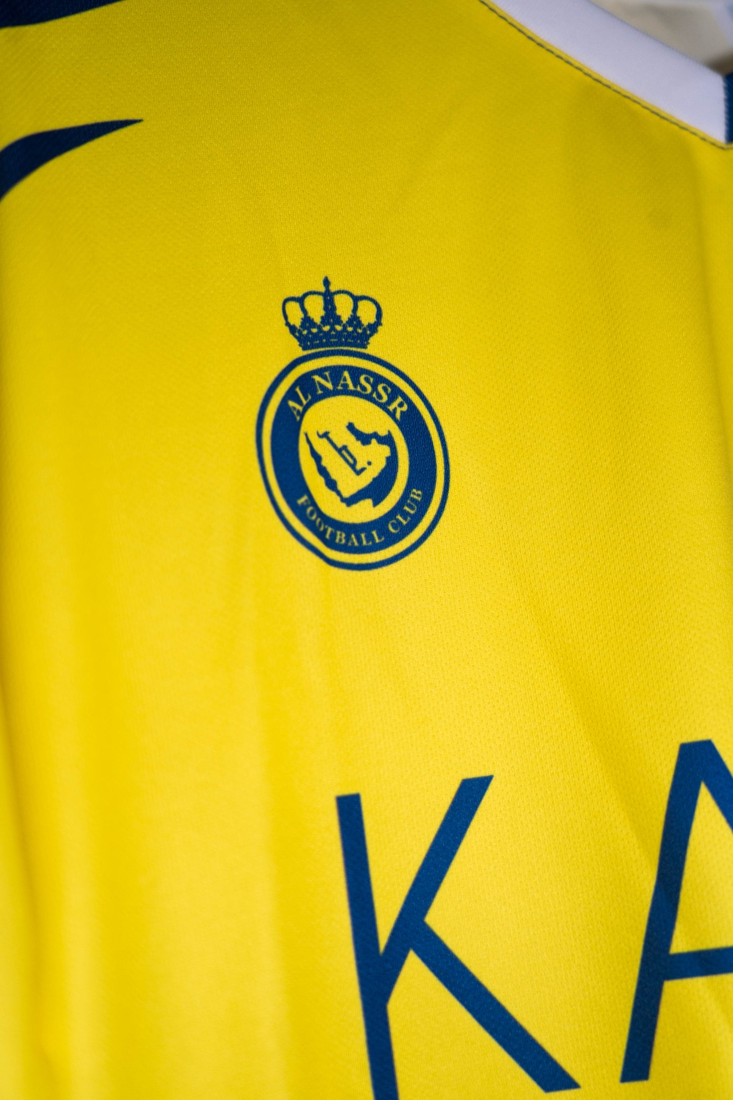Al Nassr vs Al Hilal 23/24 half and half jersey