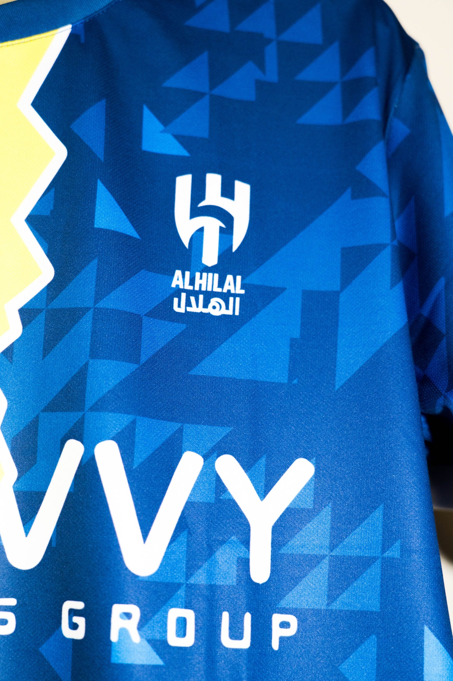 Al Nassr vs Al Hilal 23/24 half and half jersey